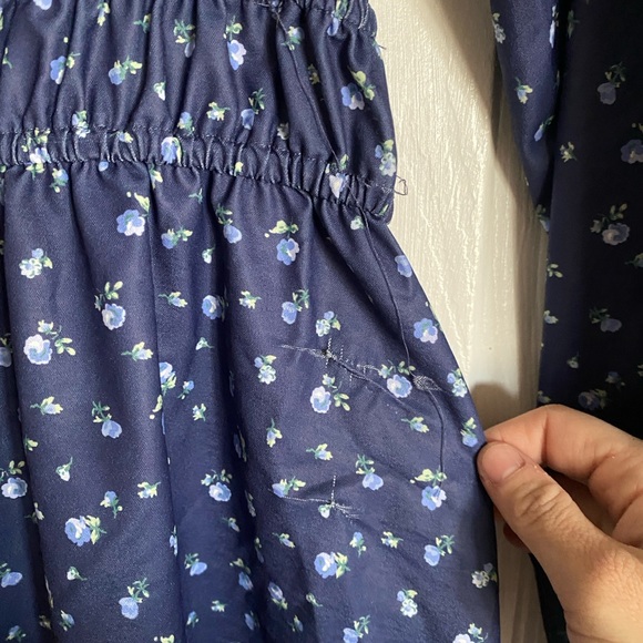 Altar'd State Blue Floral Dress - Picture 6 of 6